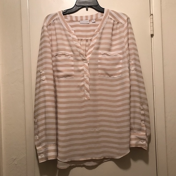 New York & Company Tops - New York & Company Long Sleeved Blouse